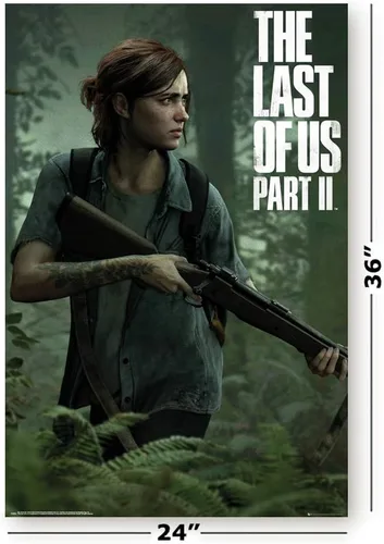 Miniatura 2 de POSTER STOP ONLINE The Last Of Us Part II - Póster de videojuegos (portada del juego - Ellie) (tamaño 24 x 36 pulgadas)