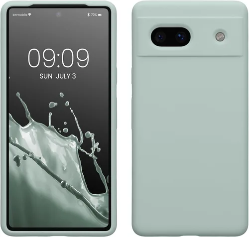 Miniatura 293 de kwmobile Funda Compatible con Google Pixel 6 Pro - Funda de Teléfono de Silicona TPU con Acabado Suave - Azul Caribe
