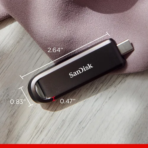 Miniatura 2 de SanDisk Unidad flash Extreme PRO de 256 GB con USB-C - Velocidades de lectura de hasta 1000 MB/s y velocidades de escritura de 900 MB/s