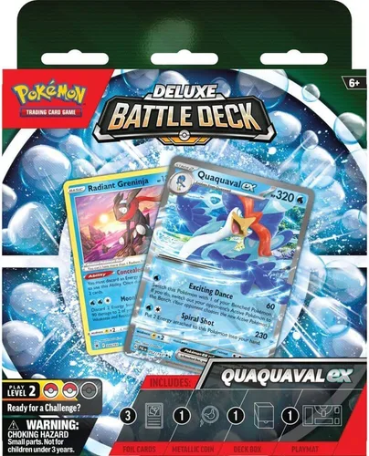 Miniatura 4 de Pokémon TCG: Meowscarada/Quaquaval ex Deluxe Battle Deck