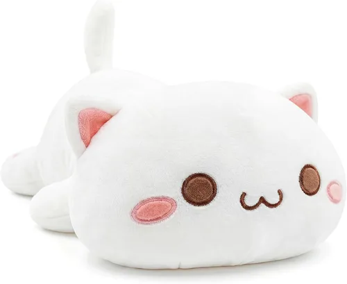 Miniatura 10 de Onsoyours - Lindo gatito plátano gato de peluche juguete de peluche suave almohada de felpa plátano para niños (gato plátano, 30 cm)