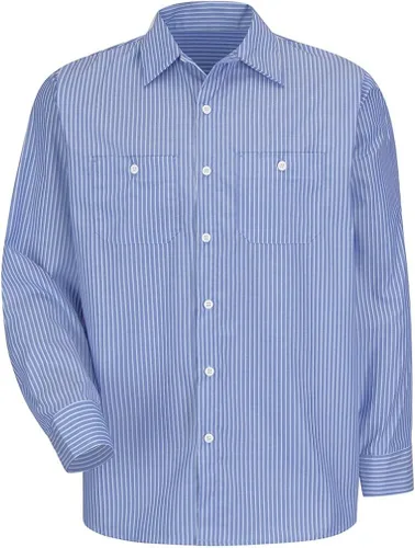 Miniatura 4 de Red Kap Camisa de trabajo de rayas industriales RK para hombre