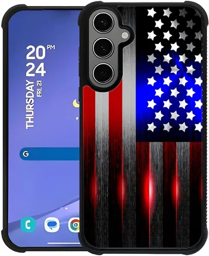 Miniatura 41 de ZHEGAILIAN Funda compatible con Samsung Galaxy S22 Ultra, funda de vidrio orgánico para niñas, mujeres y hombres, diseño de cuatro esquinas, Cabeza