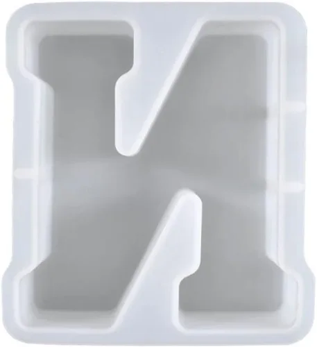 Miniatura 23 de Moldes de letras grandes para resina – Moldes epoxi de letras mayúsculas 3D de 7 pulgadas, moldes de silicona del alfabeto grande de la A a la Z