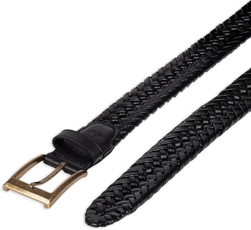 Miniatura 4 de Dockers - Cinturón de vestir y casual de cuero trenzado para hombre