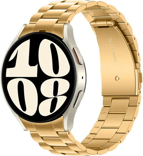 Miniatura 16 de Anlinser - Correas sin huecos compatibles con Samsung Galaxy Watch 7/6/5/4/FE Band 44mm 40mm/Watch 6 Classic Band 47mm 43mm/Watch 5 Pro 45mm/Watch 4