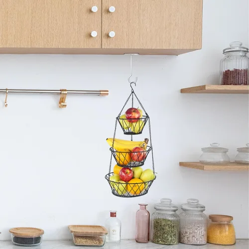 Miniatura 6 de Ganchos colgantes de metal para plantas, 6 pulgadas, paquete de 4 ganchos decorativos de pared para colgar linternas, comedero de pájaros, cesta