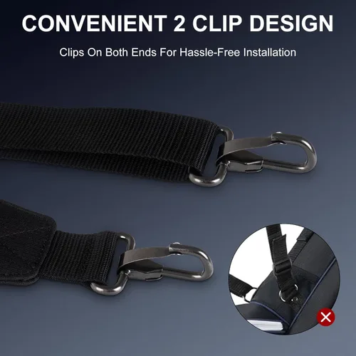 Miniatura 7 de Correa de hombro para bolsa de golf, correas ajustables acolchadas individuales, reemplazo universal