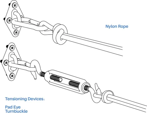 Miniatura 6 de E&K Sunrise - Toldo parasol rectangular impermeable de 5 x 5 pies, para exteriores, bloqueo UV con kit de herramientas para pérgola, patio, jardín