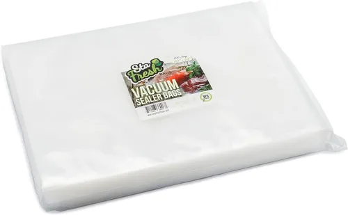 Sta Fresh - Bolsas selladoras al vacío, 10 x 14 pulgadas, tamaño de galón, 3.5 mil de grosor, almacenamiento para ahorrar alimentos a granel,