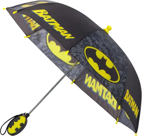DC Comics - Paraguas para niños, ropa de lluvia para niños de 3 a 6 años