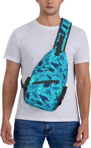 Miniatura 7 de Bolso bandolera, Caballos Salvajes Bandolera Mochila de Viaje Senderismo Bolsa de Pecho Mochila para Monederos Bolso de Hombro Cuerpo Mujer Hombre