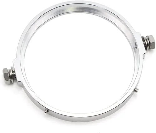 Miniatura 7 de Dreamseek Soporte de anillo de montaje de faros delanteros redondos de 5.75 pulgadas para Harley Sportster XL883 XL1200 Yamaha, Honda, Suzuki, Cafe