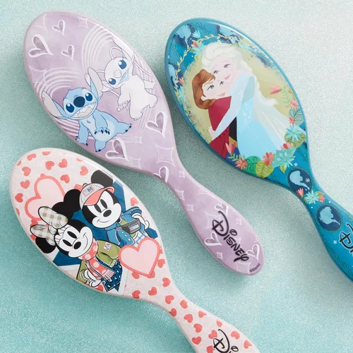Miniatura 11 de Wet Brush - Cepillo desenredante Original, Stitch & Angel (Disney Love), con cerdas ultrasuaves IntelliFlex, cerdas desenredantes que se deslizan a