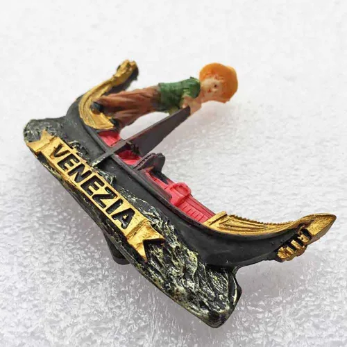 Miniatura 3 de Venecia Venecia Italia refrigerador imán 3D góndola viaje pegatinas recuerdos, resina hogar y cocina decoración, Italia refrigerador imán de China