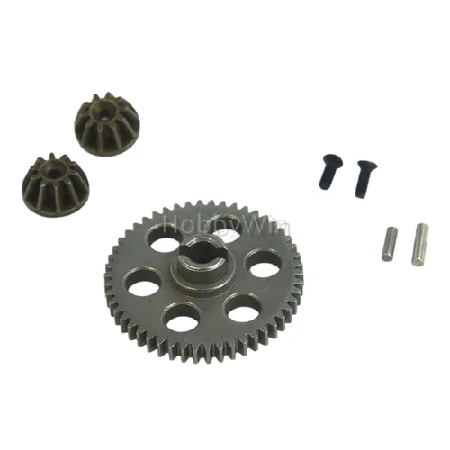 Miniatura 2 de HBX parte 90203 máquina de acero engranaje estímulo+piñones de accionamiento para Haiboxing 1/12 sin escobillas RC Truck 901A Desert Truck) 903A 905A