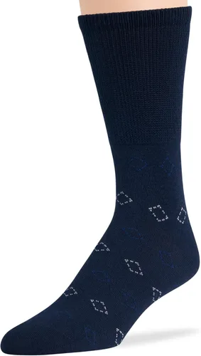 Miniatura 31 de 7BIGSTARS KINGDOM Calcetines de algodón para hombre, diabéticos, no vinculantes, paquete de 5 unidades, talla L/XL, Azul mezclilla, verde oliva