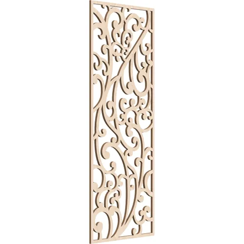 Miniatura 103 de Woodhaven - Paneles de pared decorativos de madera con calado, 9 3/8 pulgadas de ancho x 24 3/8 pulgadas de alto x 1/4 de alto, aliso