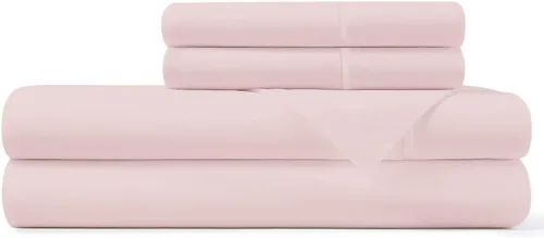 Miniatura 16 de Pizuna 100% Cotton Duvet Cover Set Twin Size - Percale Weave Long Staple Combed Cotton Duvet Cover (68" x 86") with 4 Corner Ties & Button Closure