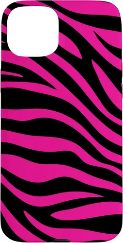 Miniatura 9 de Zebra Animal Print Pattern Black and Pink Cute Phone Case for iPhone 17