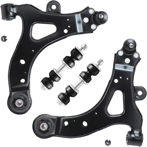 Miniatura 206 de Detroit Axle - Brazos de control superiores traseros para Chrysler 300 Dodge Challenger Charger Magnum, reemplazo del conjunto de brazos de control