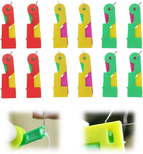 Enhebrador automático de agujas, nuevo enhebrador de agujas para máquina de coser, enhebradores de agujas de coser, enhebradores de agujas de 12