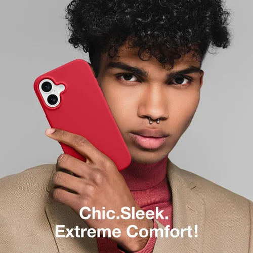 Miniatura 137 de GONEZ Funda de silicona para iPhone 15 Pro Max, compatible con Magsafe, protector de cámara + protector de pantalla, forro de microfibra suave