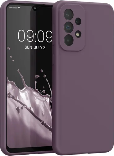 Miniatura 107 de kwmobile Funda Compatible con Samsung Galaxy A14 5G - Funda de teléfono de TPU y silicona con acabado suave - Verde Lima