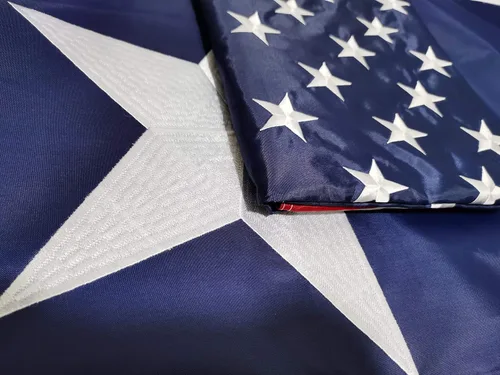 Miniatura 7 de Paquete combinado de banderas estadounidenses de Texas y Estados Unidos, bandera de nailon 210D con ojales de latón de 3 x 5 pies, colores vivos