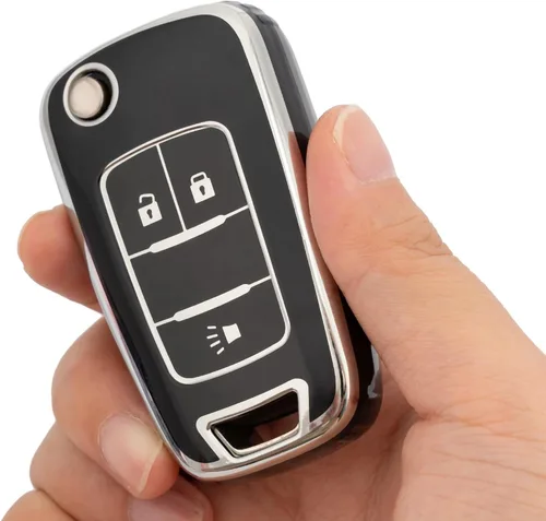 Miniatura 4 de Funda para llavero Chevy Sonic con llavero, funda de TPU suave para llave de automóvil para Chevy Equinox Spark Trax Buick Encore GMC Terrain