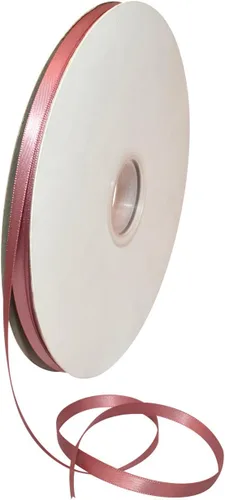Miniatura 25 de Morex Ribbon Cinta de satén de doble cara de 1/4 pulgadas x 100 yardas, cinta blanca antigua para envolver regalos, tarjetas de regalo