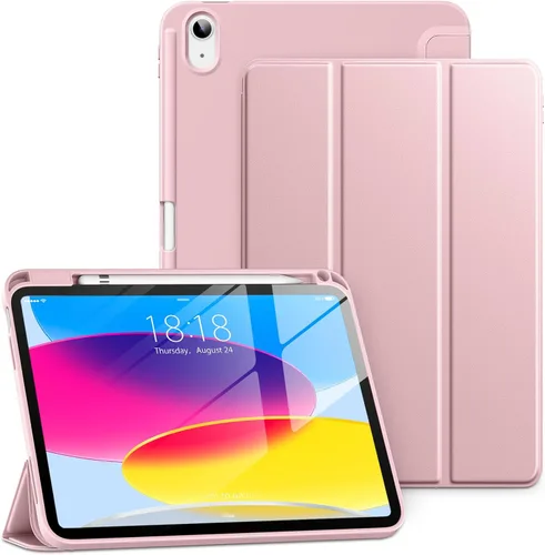 Miniatura 21 de DTTO Funda para iPad (A16) de 11ª Generación de 11 Pulgadas 2025, Funda para iPad de 10ª Generación de 10.9 Pulgadas 2022, Funda Protectora Trasera