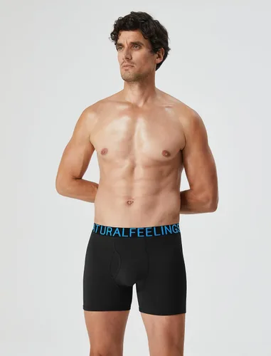 Miniatura 2 de Natural Feelings - Calzoncillos tipo bóxer para hombre, con 5 piezas, algodón suave, ropa interior abierta