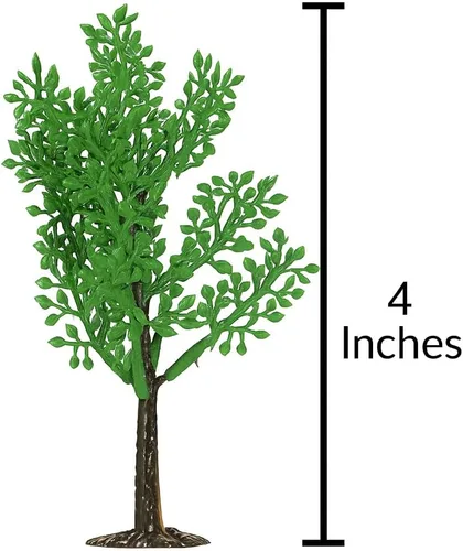 Miniatura 3 de Oasis Supply Ramas de 4 pulgadas con soportes, juego de 12 piezas para decoración de pasteles, temas forestales, paisajes y paisajes de fiesta