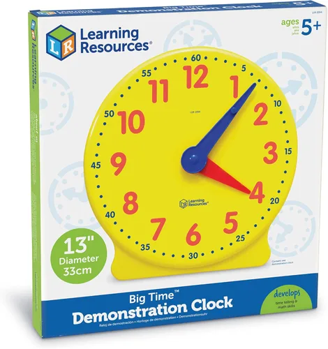 Miniatura 8 de Learning Resources – Reloj de estudiante Big Time, 12 horas