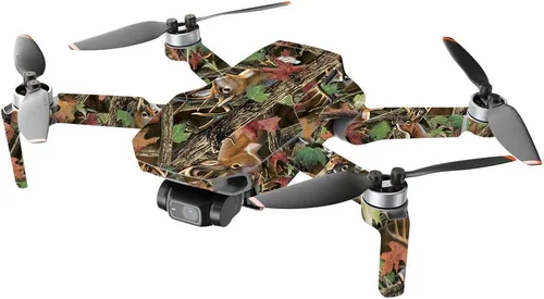 Miniatura 2 de MightySkins - Compatible con DJI Mini 2 Dron portátil - Buck Camo Funda protectora de vinilo duradera y única Fácil de aplicar, quitar y cambiar