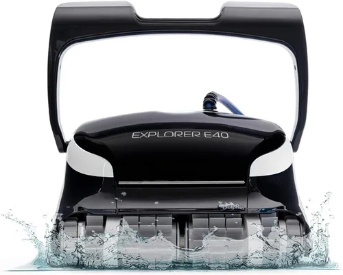 Miniatura 11 de Dolphin (Modelo 2025) Explorer E25 Robot limpiador de piscinas con Wi-Fi, ideal para piscinas de hasta 15,24 m - Cepillo de limpieza de línea