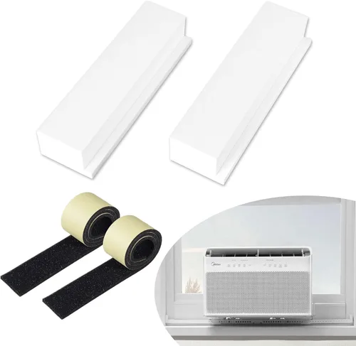 Miniatura 8 de Panel lateral de aire acondicionado de ventana para aire acondicionado en forma de U Midea de 10 pulgadas, bloque de espuma de CA para Midea Danby