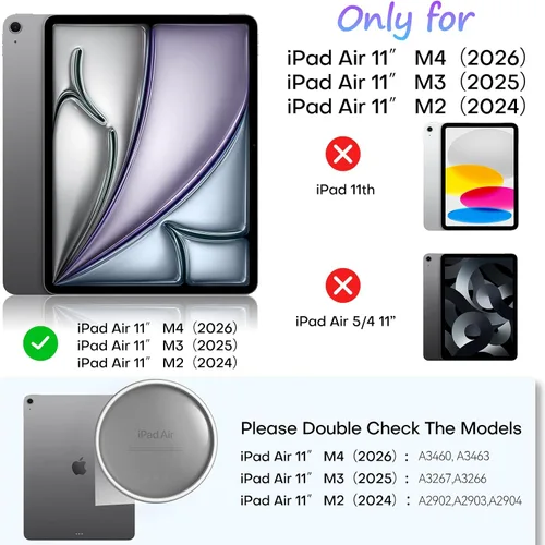 Miniatura 22 de OMOTON PAPERSENSE - Paquete de 2 protectores de pantalla de papel para iPad Mini 7 A17 Pro Mini 6 6th (2024/2021, 8.3 pulgadas), película de PET