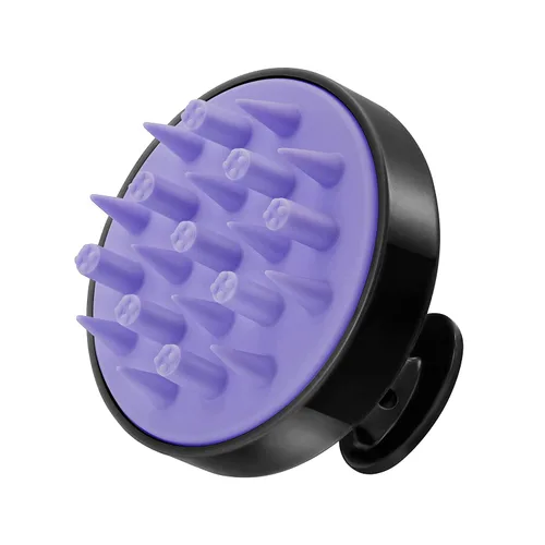 Miniatura 9 de HEETA - Masajeador de cuero cabelludo para el crecimiento del cabello, cepillo de champú, exfoliante para el cuero cabelludo con cerdas de silicona