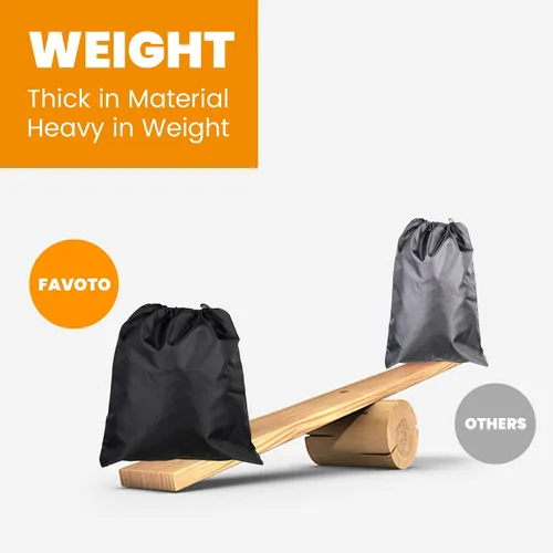 Miniatura 4 de Favoto Cubierta impermeable para cuatrimoto al aire libre – Cubierta de 4 ruedas resistente para todo tipo de clima, polvo, lluvia, sol, resistente