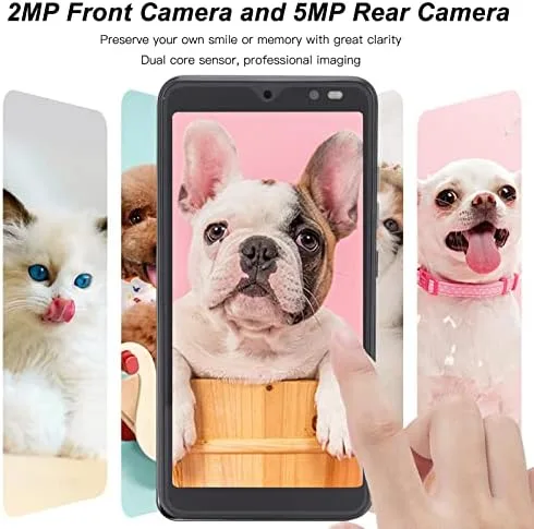 Miniatura 3 de ASHATA Teléfono celular Android desbloqueado, kit de teléfono inteligente de pantalla completa HD de 5.45 pulgadas, 2GB 32GB ROM Dual SIM Dual