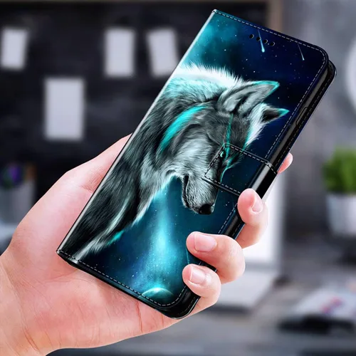 Miniatura 6 de Funda de piel sintética con función atril y tapa abatible para Apple iPhone 7 8 Plus SE XR XS 11 12 13 14 15 16 Pro Max, personaliza la imagen