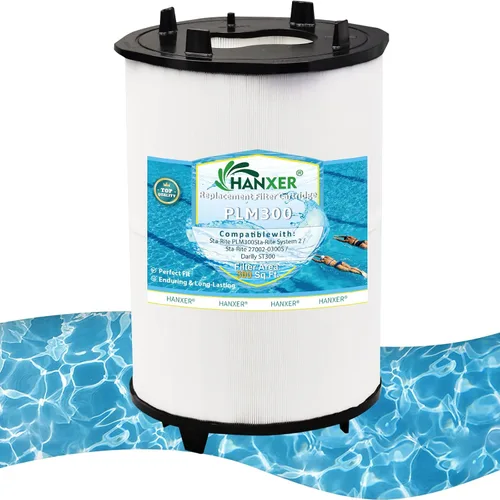 Miniatura 9 de HANXER® System 3 S7M120 Juego de filtros de piscina interior y exterior, repuesto para cartuchos de filtro de piscina SR300, 25021-0200S
