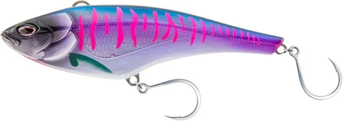 Nomad Design Madmacs Señuelo de Trolling de Alta Velocidad – Anzuelo de Mergulho en Alta Mar con Ganchos BKK, Anillos Divididos de Alta Resistencia