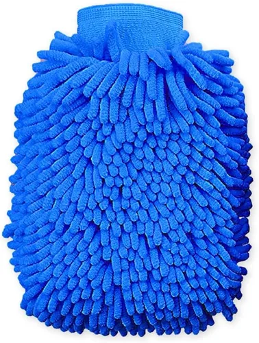 Miniatura 2 de Guantes de limpieza para casa y lavado de autos, guantes de microfibra para quitar el polvo del hogar, limpieza y pulido más rápido