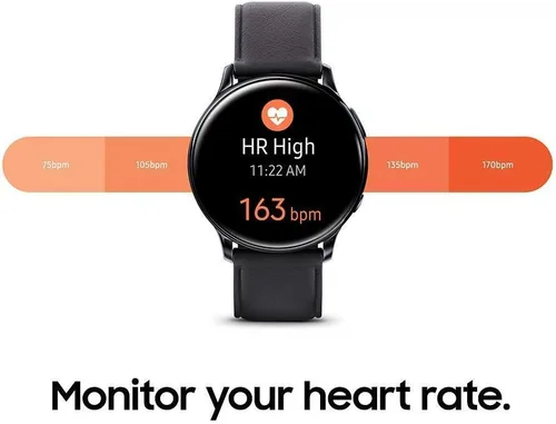 Miniatura 8 de Samsung Galaxy Watch Active 2 (1.575 pulgadas, GPS, Bluetooth) Reloj inteligente con monitoreo avanzado de salud, seguimiento de fitness y batería