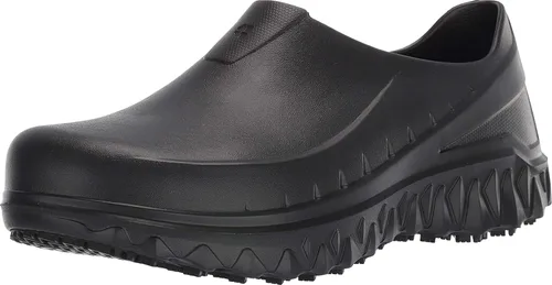 Shoes for Crews Zuecos para hombre y mujer, zapatos de trabajo antideslizantes, resistentes al agua, unisex, cómodos, sin cordones, zuecos clásicos