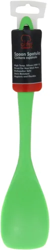 Miniatura 2 de Chef Craft Espátula de cuchara de silicona premium, 11.5 pulgadas, color verde