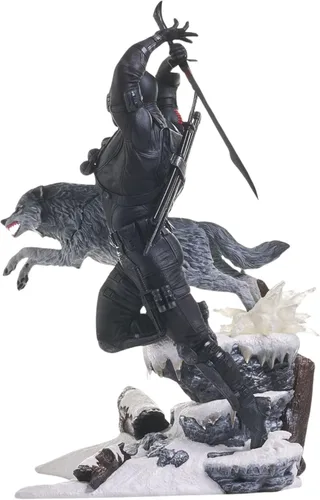 Miniatura 2 de DIAMOND SELECT TOYS G.I. Joe Gallery: estatua de PVC con ojos de serpiente, multicolor de 11 pulgadas